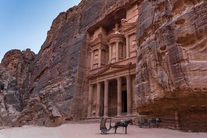 From Amman: Petra and Dead Sea Full day tour