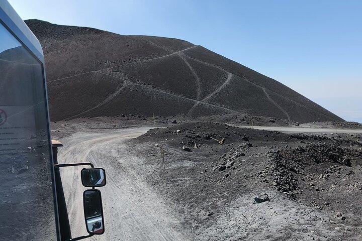 Tour to the Summit Craters of Etna 2920 meters with cable car and Jeep