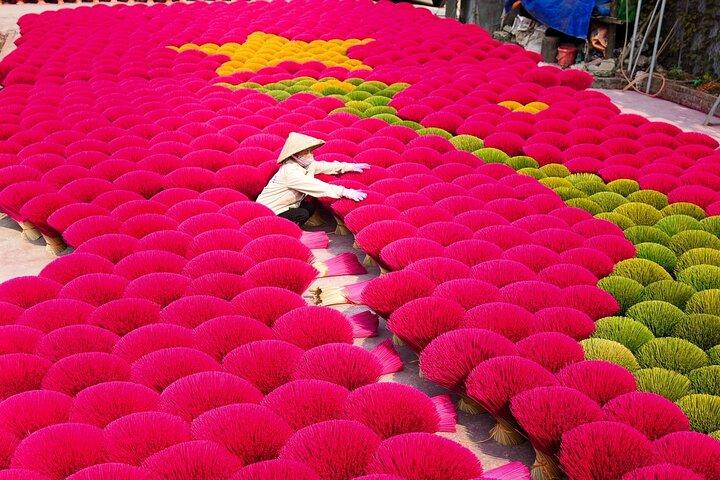 Full-day Tour from Hanoi to Incense Village & Tam Coc, Ninh Binh