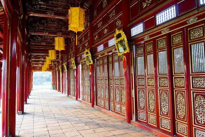 Hue: Imperial City Walk, Motorbike Tour & Private Car Options