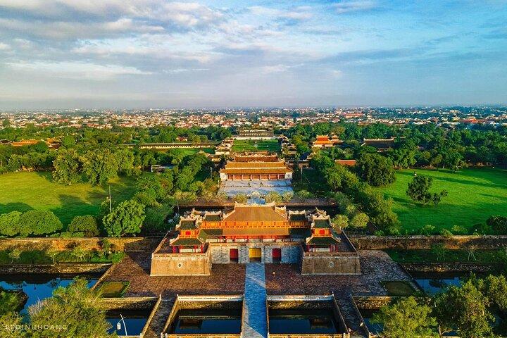 Hue: Imperial City Walk, Motorbike Tour & Private Car Options