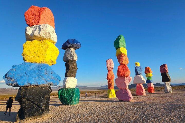 Grand Canyon West Rim, Hoover Dam Stop and 7 Magic Mountains Tour