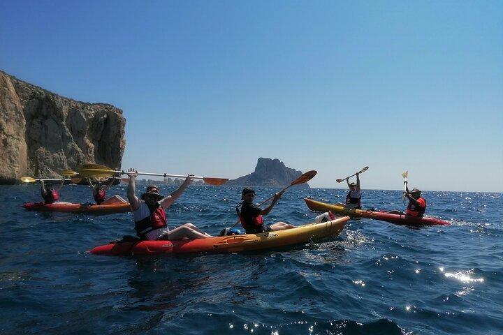 Alicante : Kayaking adventure through Morro de Toix and Cueva Coloms