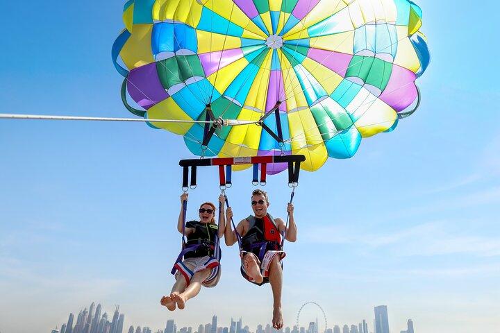 Dubai: Parasailing Adventure on the Beach