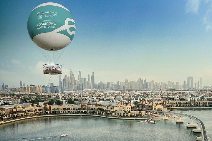 The Palm Dubai Balloon in Dubai with optional transport