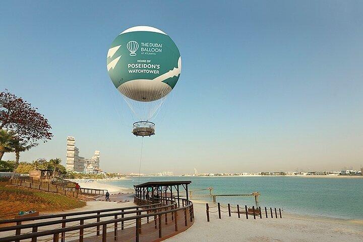 The Palm Dubai Balloon in Dubai with optional transport