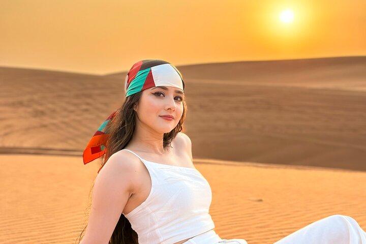 Dubai Desert Safari, BBQ Dinner, Camel Ride, Live Entertainment