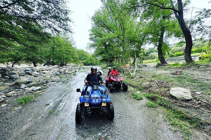 One-Hour Excursion to the Alcantara Gorges by Quad