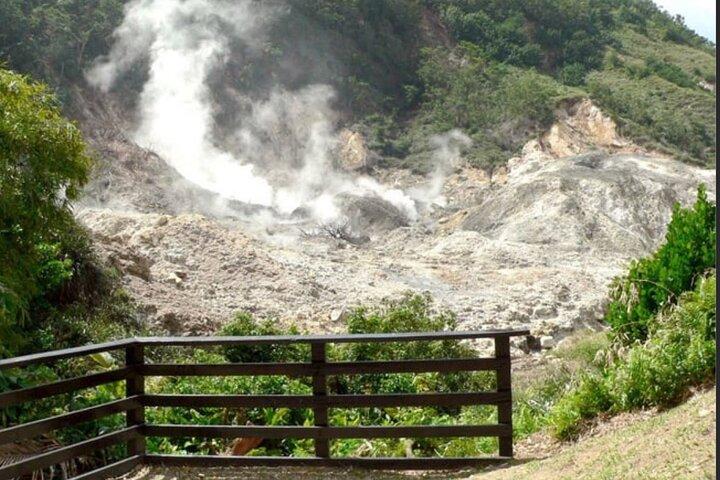 St Lucia Pitons, Waterfalls, Mud Bath experience. (Inc Lunch)
