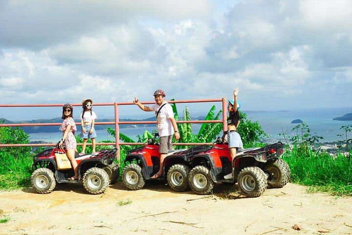 Phuket ATV Tour to Big Buddha View Point and Zipline Adventure