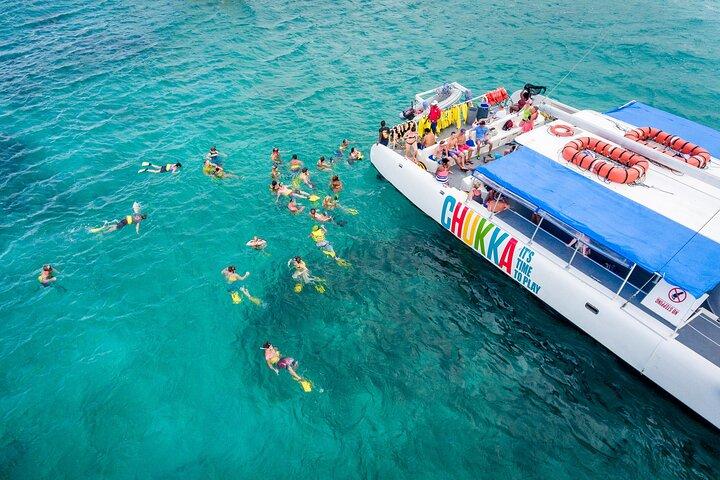 Catamaran Cruise with Snorkeling and Dunn's River Falls