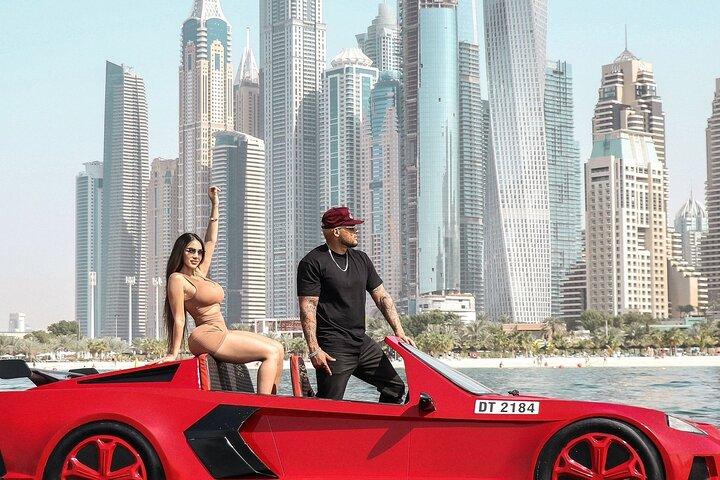 4 Seater Jet Car Adventure in Dubai with Optional Transfer