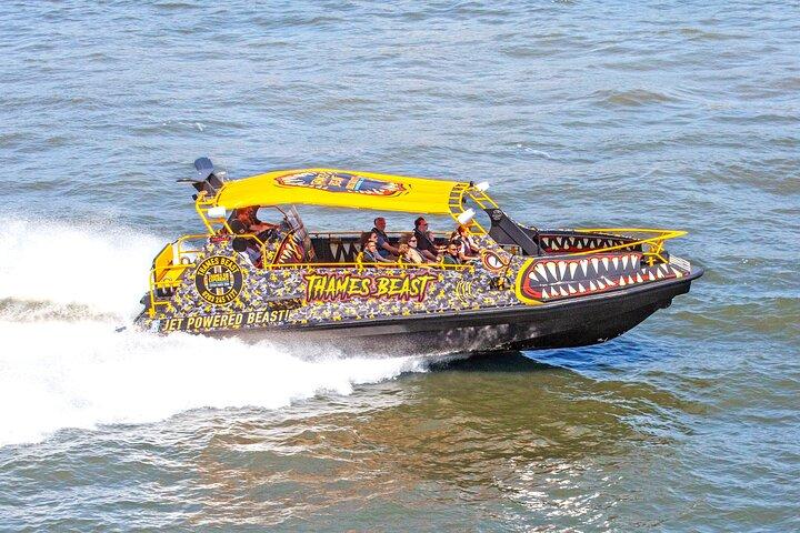 Speedboat 'THE THAMES BEAST' from Tower Millennium Pier - 40 mins