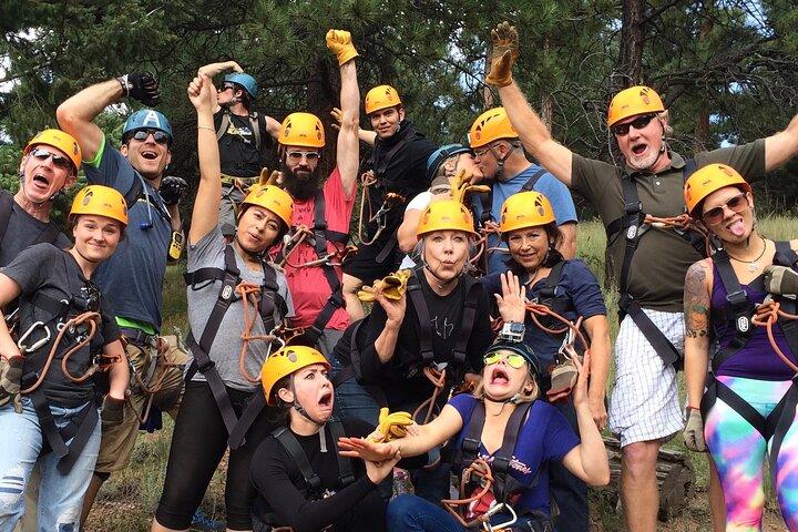 Rocky Mountain 4-Zipline Adventure on CO Longest and Fastest!