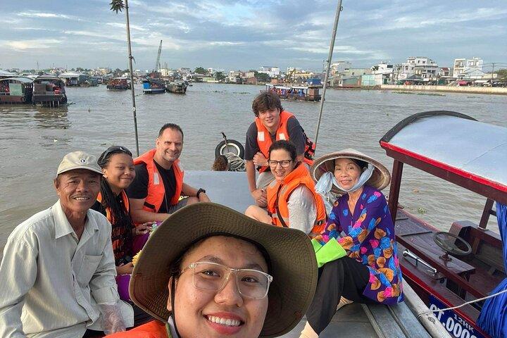 1-Day Cai Rang Floating Market-Biking & Cu Chi Tunnel Trip