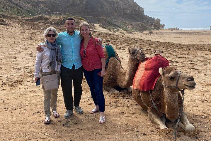 Highlights of Tangier Half Day Tour Include ride the camel