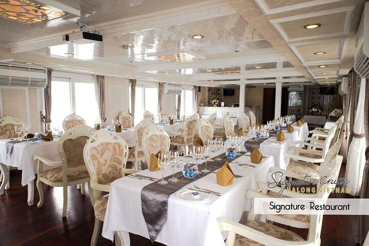 Signature Cruises Explore Bai Tu Long Bay,Less Tourist Area 2D1N