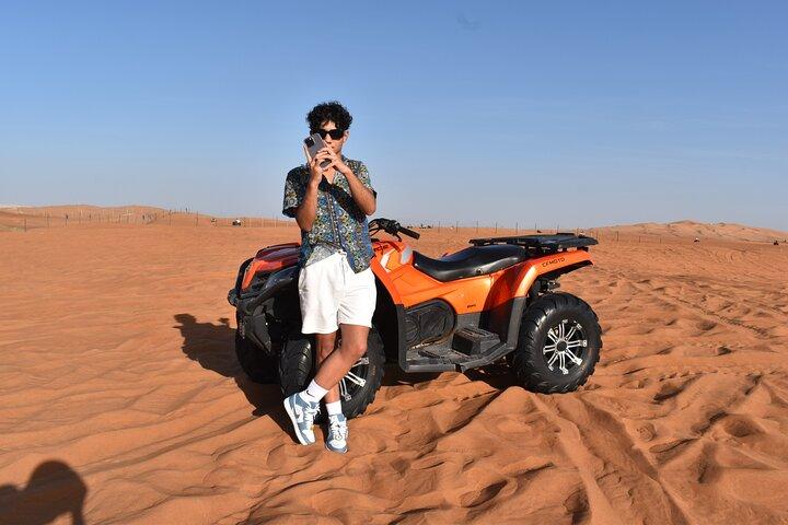 Morning Desert Safari with Quad biking and Sand Boarding