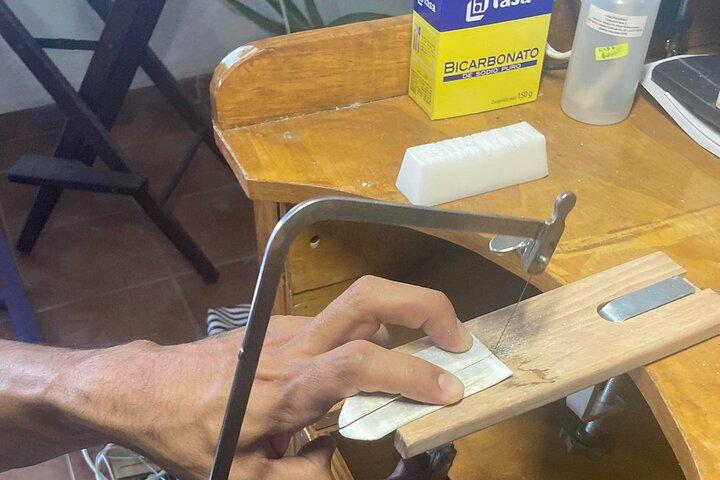 Make your own silver ring in a private jewelry workshop