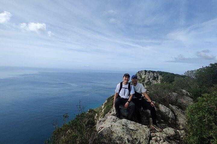 Hiking tour to the highest limestone cliff of continental Europe
