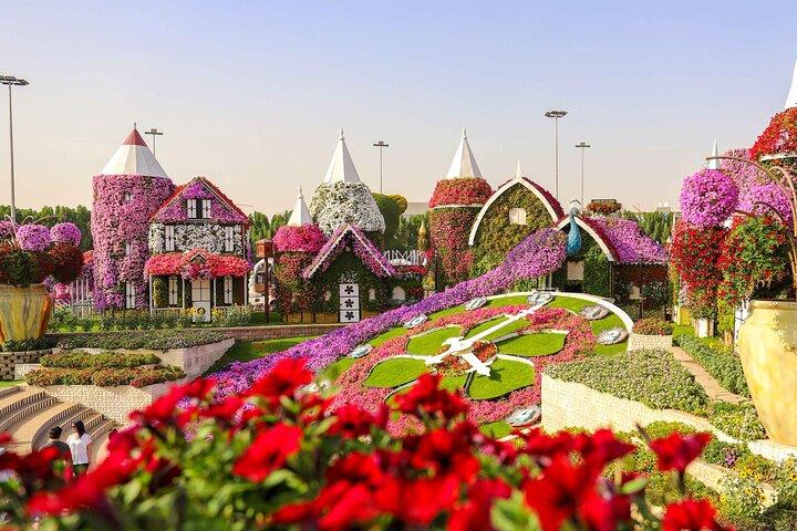 Dubai Miracle Garden Tickets with Round Trip Transfer