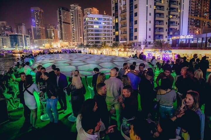 Lotus Mega Yatch Dinner Cruise with Food and Bar Access