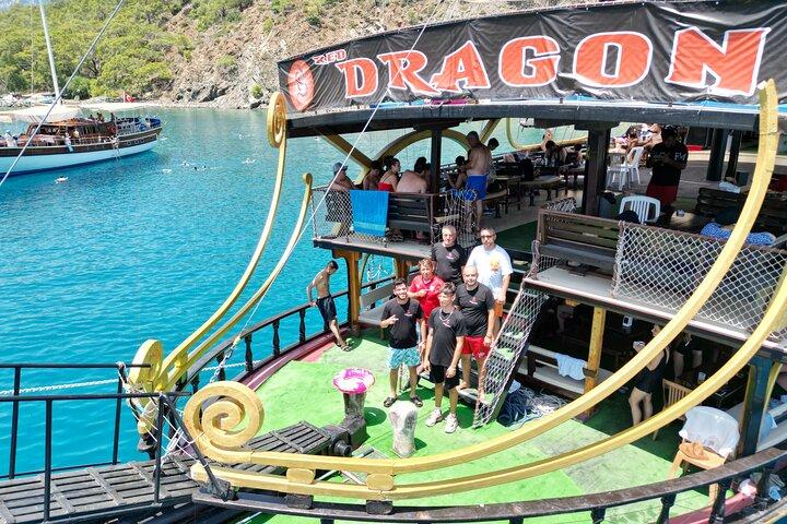 Kemer Full Day Pirate Boat Trip with Lunch and Optional Transfer