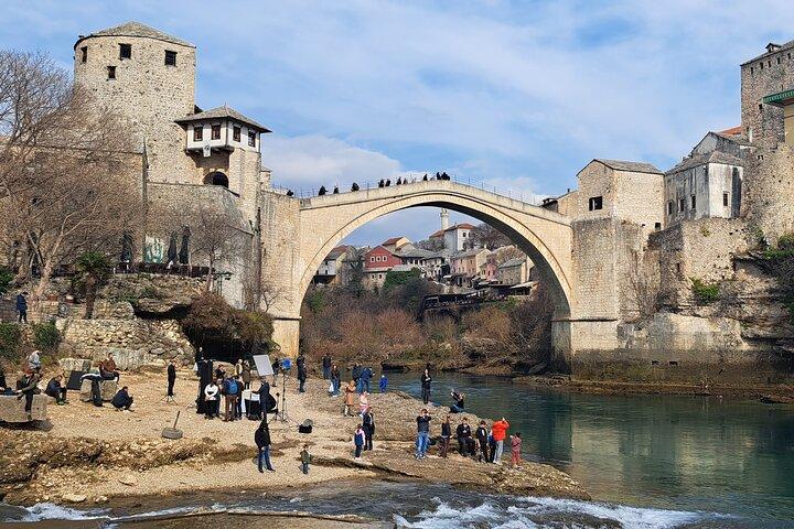 Mostar and Kravice Waterfalls Private Day-Tour from Dubrovnik