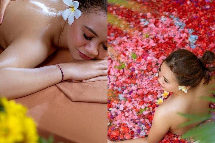 Bali Luxury Spa package Massage, Flower bath 2hour