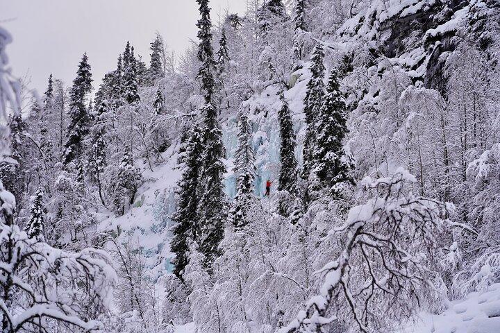 Korouoma Frozen Waterfalls Hike