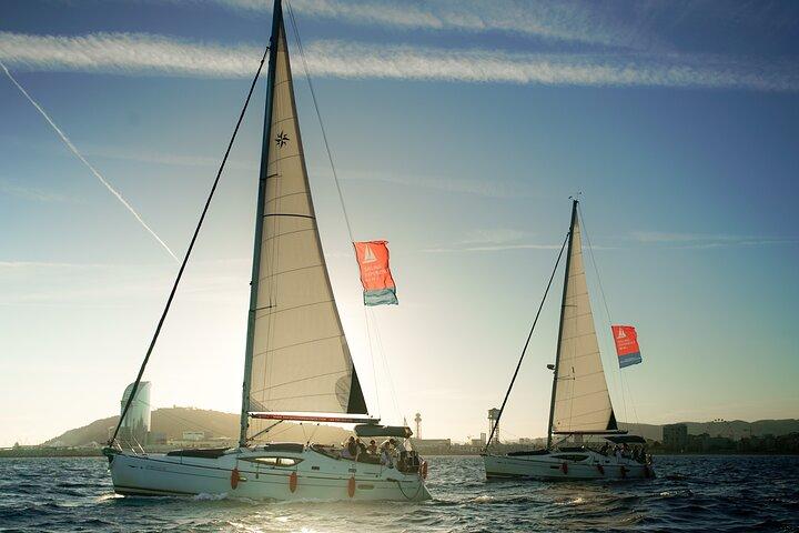 Sunset Private Sailing Experience in Barcelona up to 12 Guests