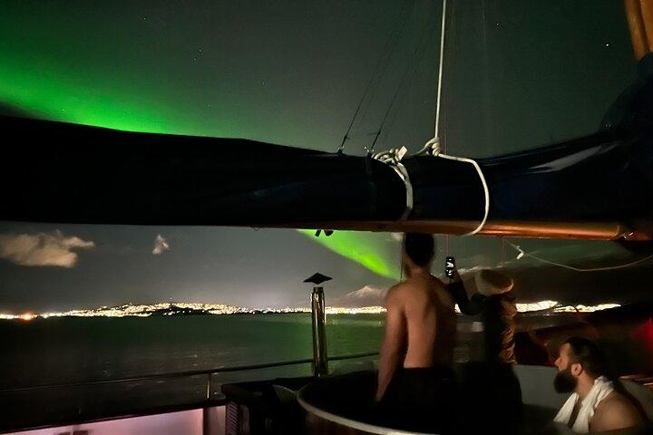 Luxury Northern Lights Yacht Cruise with Hot Tub from Tromsø