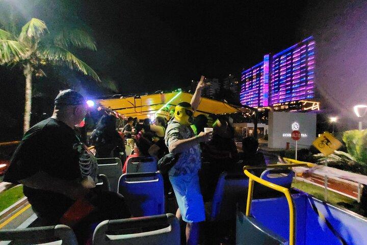 Cancun Party Bus Night Tour