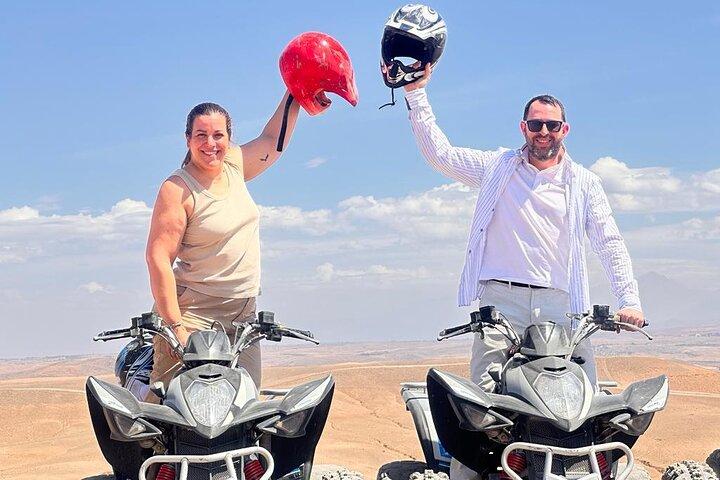 2 Hour Quad Adventure from Lalla Takerkoust to Agafay Desert