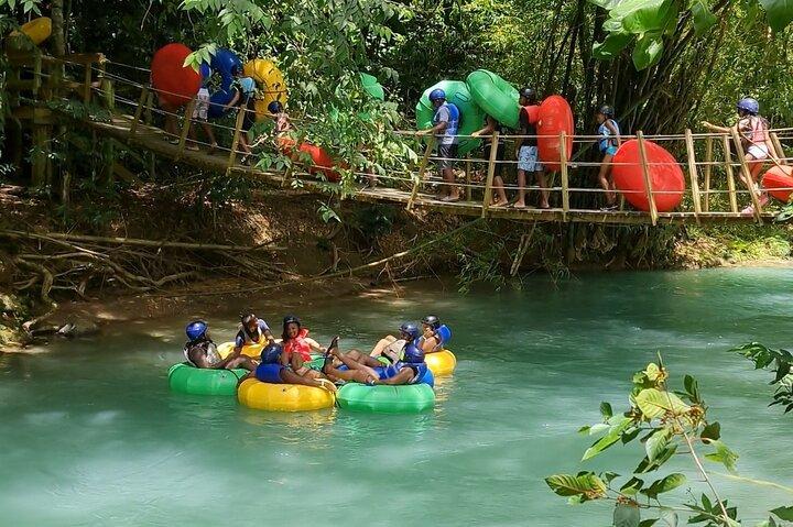 Falmouth Jungle River Tubing and Beach Adventure