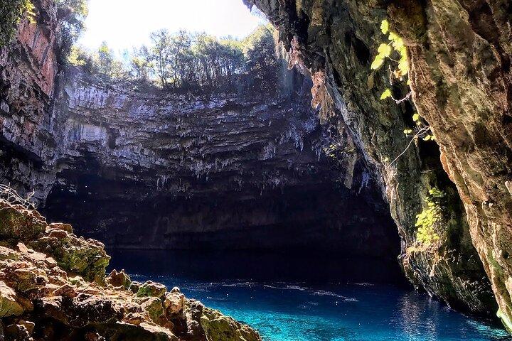 Drogarati cave-Melissani Lake and Antisamos Beach