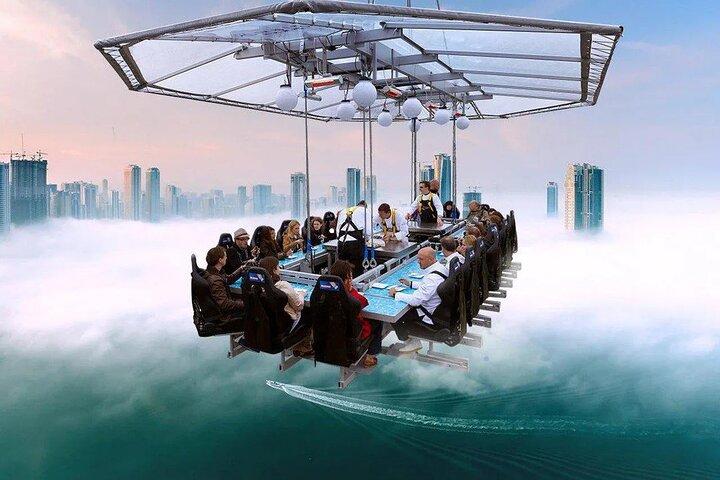 Dinner In the Sky at Dubai Marina