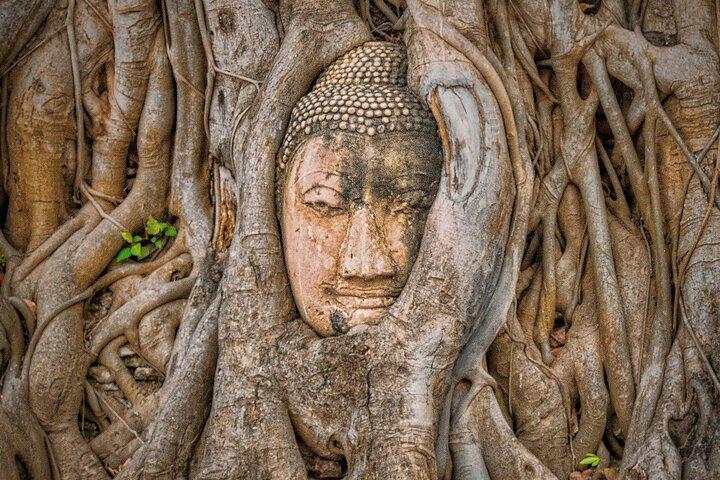 Ayutthaya Sunset Boat Ride & Famous Attraction From Bangkok