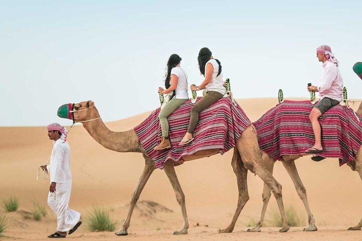 VIP Desert Safari With Camel Ride & Live Shows & BBQ Dinner