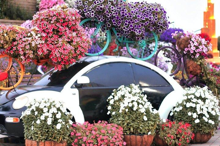 Combo Miracle Garden and Dhow Cruise Marina Dinner
