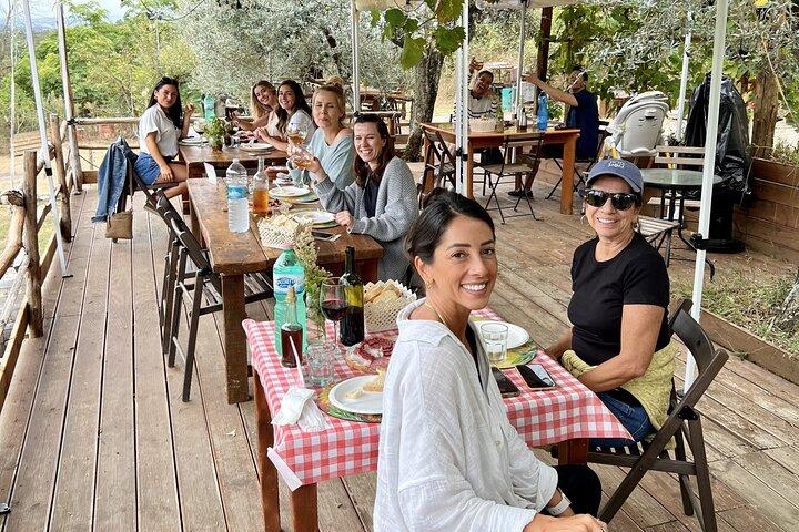 Horseback riding in Montepulciano Tuscany, lunch on the farm