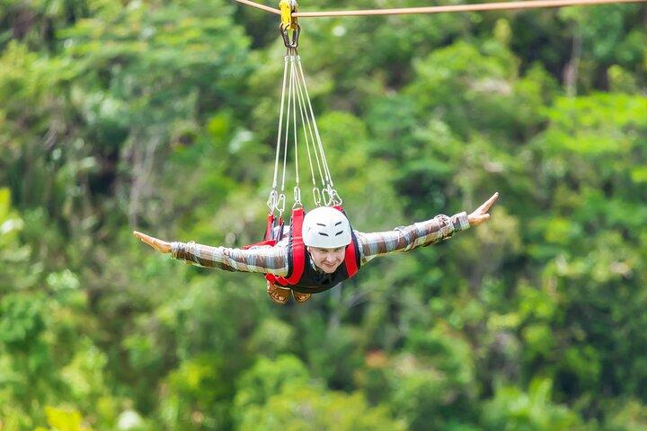 Private Adventure Tour to Angkor Zip Line from Siem Reap