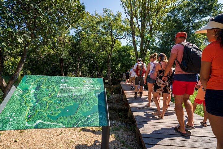 Private Krka Waterfalls tour with 30min Boat Cruse