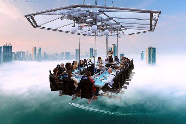 Dubai: Dinner in the Sky Fine Dining & Optional Transfers