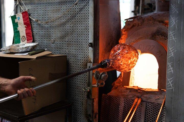 Murano by Private Watertaxi Including Glass Blowing Demo with Hotel Pickup