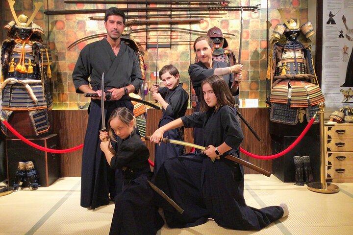 Samurai Sword Experience (Family Friendly)at SAMURAI MUSEUM KYOTO