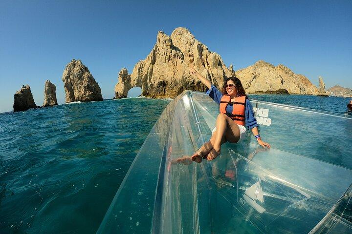 Clear Boat Ride in Los Cabos