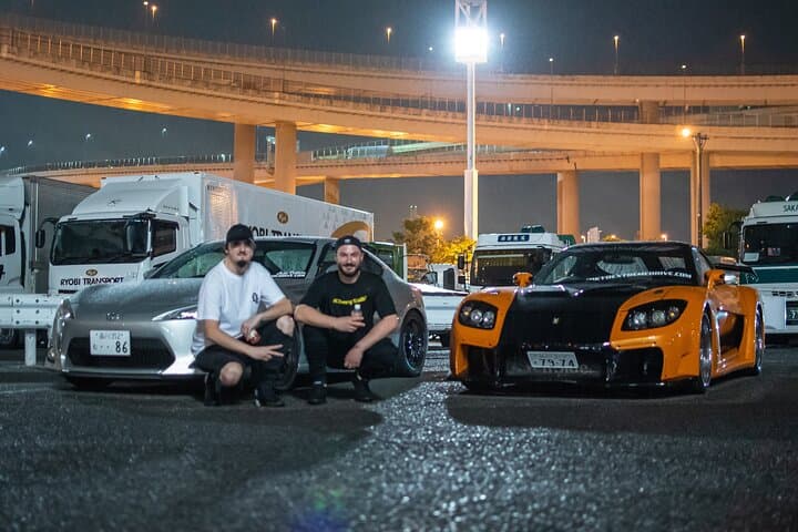 Daikoku PA JDM Car Scene Tour in Tokyo Drift RX7