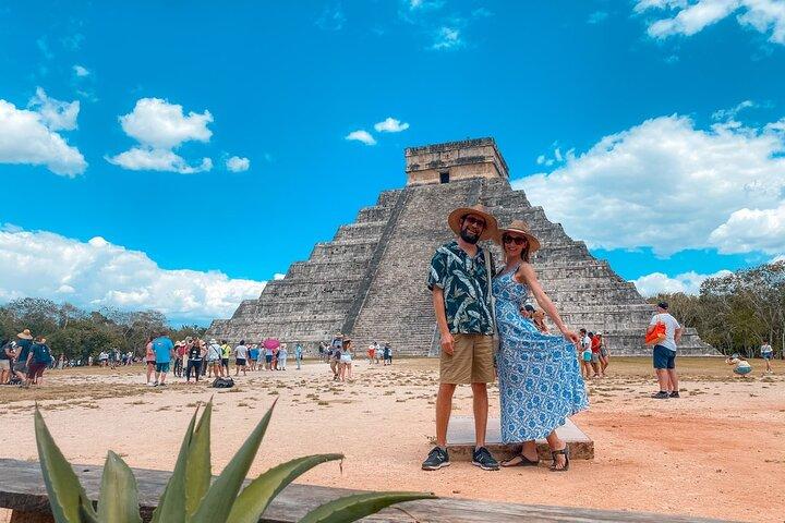 Chichén Itzá Full-Day Tour with Mayan Buffet, Cenote & Valladolid