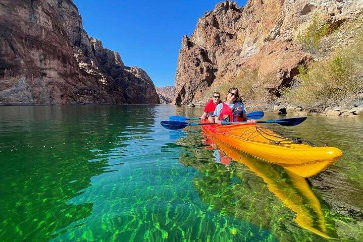 Emerald Cave Kayak Tour with Las Vegas Shuttle – Colorado River